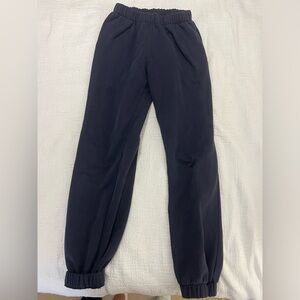 Brandy Melville navy blue joggers one size